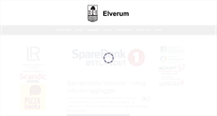 Desktop Screenshot of elverumturn.no